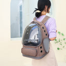 Spacious Pet Carrier with Ventilation System & Water-Resistant Design(grey)