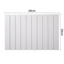 Collapsible Diatom Mud Bath Mat - Quick Dry, Non-Slip, Odor-Free Absorbent Pad(white)