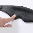 2pcs 3D Contour Blackout Sleep Mask - Ergonomic Eye Mask, Provides Total Darkness and Comfortable Sleep, Adjustable Strap(Military green)
