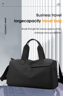 Large Capacity Travel Duffel Bag with Shoe Compartment & Wet Pocket - Multi-Purpose Gym & Weekend Bag(Pink)