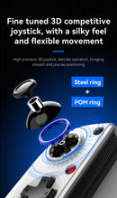 Multi-Platform Telescopic Gaming Controller - Hall Triggers, Esports 3D Joysticks & Macro Programming(black With radiator)