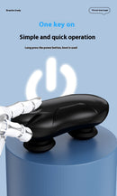 Smart Anti-Snoring Throat Massager - AI-Powered Vibration Sleep Aid, USB-C Rechargeable & Portable(black)