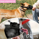 3 Pcs Size XXL Black Breathable Mesh Dog Muzzle - Soft & Comfortable Guard to Prevent Biting, Allows Panting and Drinking