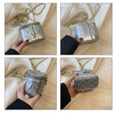 Beige Chic Quilted Mini Box Crossbody Bag - Luxury Style Chain Purse for Women