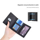 Brown 3-in-1 Magnetic Wallet for MagSafe - Slim PU Leather Card Holder with Kickstand