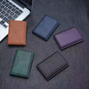 Dark Blue 3-in-1 Magnetic Wallet for MagSafe - Slim PU Leather Card Holder with Kickstand