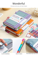 Green A5 PU Leather Agenda for Productivity & Time Management-Undated Daily & Hourly Planner Pro