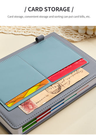 Green A5 PU Leather Agenda for Productivity & Time Management-Undated Daily & Hourly Planner Pro