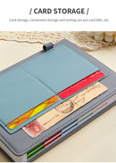 Black A5 PU Leather Agenda for Productivity & Time Management-Undated Daily & Hourly Planner Pro