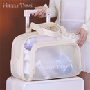 Black Waterproof Wet Dry Separation Travel Bag - Gym, Beach, Swim, Sports Tote with Shoe Compartment(Filming props are not included)