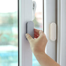 Grey 10-Pack No-Drill Window Handle Cabinet Pulls - Adhesive Mounting for Easy Installation