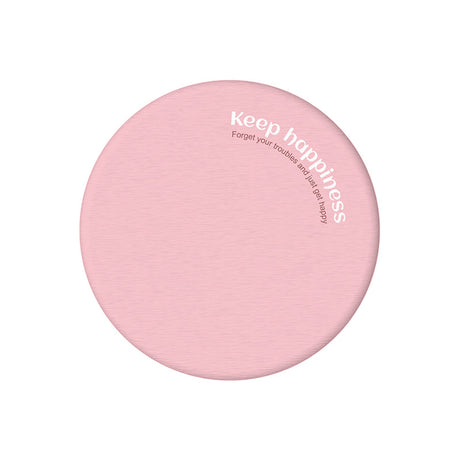 2 Pcs Pink Quick-Dry Natural Diatom Mud Coaster - Absorbent Bathroom Sink Mat for Kitchen and Washroom Use
