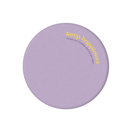 2 Pcs Purple Quick-Dry Natural Diatom Mud Coaster - Absorbent Bathroom Sink Mat for Kitchen and Washroom Use
