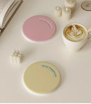 2 Pcs Purple Quick-Dry Natural Diatom Mud Coaster - Absorbent Bathroom Sink Mat for Kitchen and Washroom Use