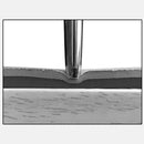Grey Striped EVA Boat Deck Mat - Waterproof Non-Slip Flooring for Yacht, Boat, and Outdoor Use(2400x300x6mm)