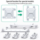 White Star Mini Car Suction Mount Bracket - Universal Glass Mount for Roof, Skylight, and Vehicle Windows
