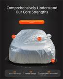 Silver YM Off-Road Vehicle Cover – 170T taffeta fabric, all-weather vehicle protection(4500×1800×1680MM)