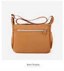 Purple Multi-Pocket Lightweight Nylon Crossbody Bag – Stylish, Functional, and Spacious Shoulder Bag for Women