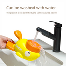 Yellow Interactive Duck-Shaped Automatic Pet Feeder – Smart Treat Dispenser for Cats & Dogs with 3 Adjustable Port Sizes
