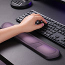 Yellow Comfortable Memory Foam Wrist Rest Set – Ergonomic Mouse Pad & Keyboard Hand Support for Office and Home Use