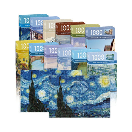 Starry Sky 1000-Piece Jigsaw Puzzle – High-Quality Artistic Puzzle for Adults, Stress Relief & Mental Exercise（66-025）