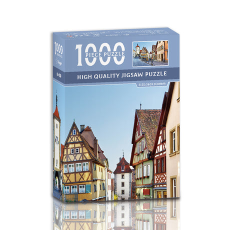 Austrian town 1000-Piece Jigsaw Puzzle – High-Quality Artistic Puzzle for Adults, Stress Relief & Mental Exercise（66-030）