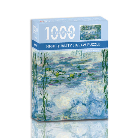 Water lilies 1000-Piece Jigsaw Puzzle – High-Quality Artistic Puzzle for Adults, Stress Relief & Mental Exercise（66-036）