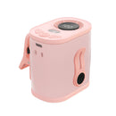 Pink High-Speed Mini Clip Fan with 360° Rotation – Portable, Rechargeable & Multi-Functional Cooling Solution