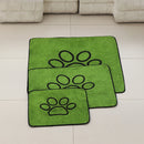 2 Pcs Artificial Grass Pet Mat – Soft, Fast-Drying & Non-Slip Sleeping Pad for Cats and Dogs(90*104cm)