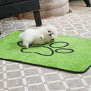 2 Pcs Artificial Grass Pet Mat – Soft, Fast-Drying & Non-Slip Sleeping Pad for Cats and Dogs(90*104cm)