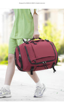 Yellow Stylish & Spacious Backpack – Lightweight, Expandable Travel & Daily Use Rucksack (31×20×43cm)