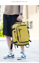 Orange Stylish & Spacious Backpack – Lightweight, Expandable Travel & Daily Use Rucksack (31×20×43cm)