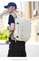 Green Stylish & Spacious Backpack – Lightweight, Expandable Travel & Daily Use Rucksack (31×20×43cm)
