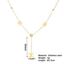 Stylish Stainless Steel Jewelry Set – Elegance Meets Durability with Parisian Arc de Triomphe Design