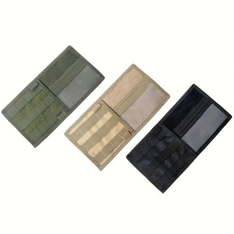 2 Pcs Black Car Sun Visor Organizer – Multi-Purpose Tactical Storage Bag for Tools, Cards & Gear