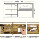 2 Pcs Black Car Sun Visor Organizer – Multi-Purpose Tactical Storage Bag for Tools, Cards & Gear