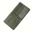 2 Pcs Green Car Sun Visor Organizer – Multi-Purpose Tactical Storage Bag for Tools, Cards & Gear