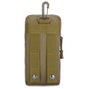 Dark Green camouflage Multi-Functional Outdoor Water Bottle & Phone Pouch – Tactical Zippered Waist Pack for Travel, Hiking, and Daily Use