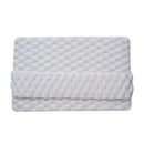 Luxury Plush Memory Foam Bath Mat with Foot Drying Panel - Super Absorbent & Non-Slip Bathroom Rug(Checkered gray)