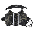 Camuflaje Saddle Bag Dog Backpack - Adjustable Harness Pack for Hiking, Camping & Travel with Medium to Large Dogs