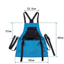Green Heavy-Duty Garden Harvesting Apron - Waterproof Fruit Picking Bag with Large Pouch