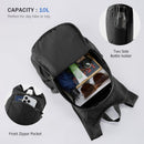 Grey Ultra-Lightweight Packable Backpack (10L) - Foldable Daypack for Travel, Hiking & Sports