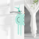 Green (6-Pack) Cute Crab Door Slam Stopper Set- Silicone Anti-Pinch & Quiet Latch Guard