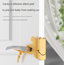 Yellow (6-Pack) Cute Crab Door Slam Stopper Set- Silicone Anti-Pinch & Quiet Latch Guard