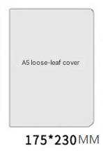 2PCS Light Brown Vintage A5 PU Leather Journal with Leaf Charm - Ring Bound Refillable Notebook Set