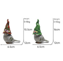 Garden & Home Decor Bird Figurines - Balcony Resin Craft Ornaments, Micro Landscape & Rockery Decorations