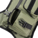 Green Outdoor Tactical Chest Bag - CS Running Hydration Sports Chest Pack for Men (0.572kg, 30x30x6 cm)