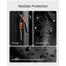 Black Modern Urban Sling Bag Crossbody Chest Pack with Quick Adjustable Strap Compact Daypack for Travel and Daily Commute