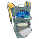 Grey Compact Hydration Backpack Lightweight Cycling Daypack for MTB and Running Breathable Mesh Shoulder Straps Outdoor Sports Bag
