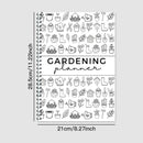 Garden Planner Journal & Plant Care Log Book with Layout Grids Watering Schedule and Budget Tracker for Indoor and Outdoor Gardening